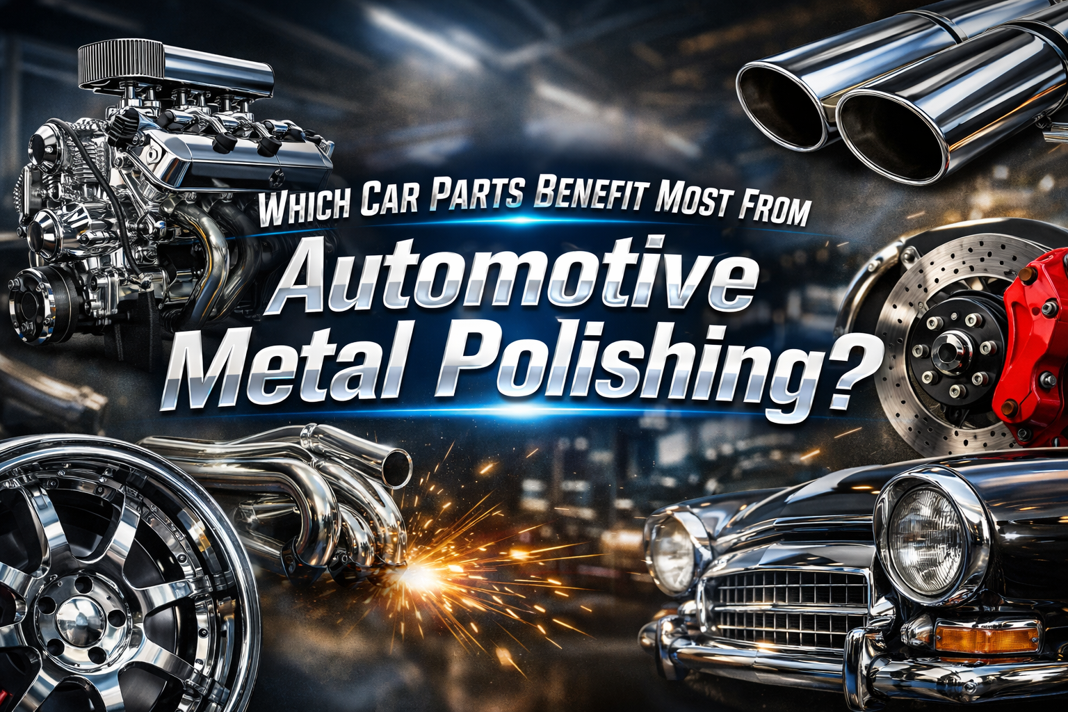 Which car parts benefit most from automotive metal polishing