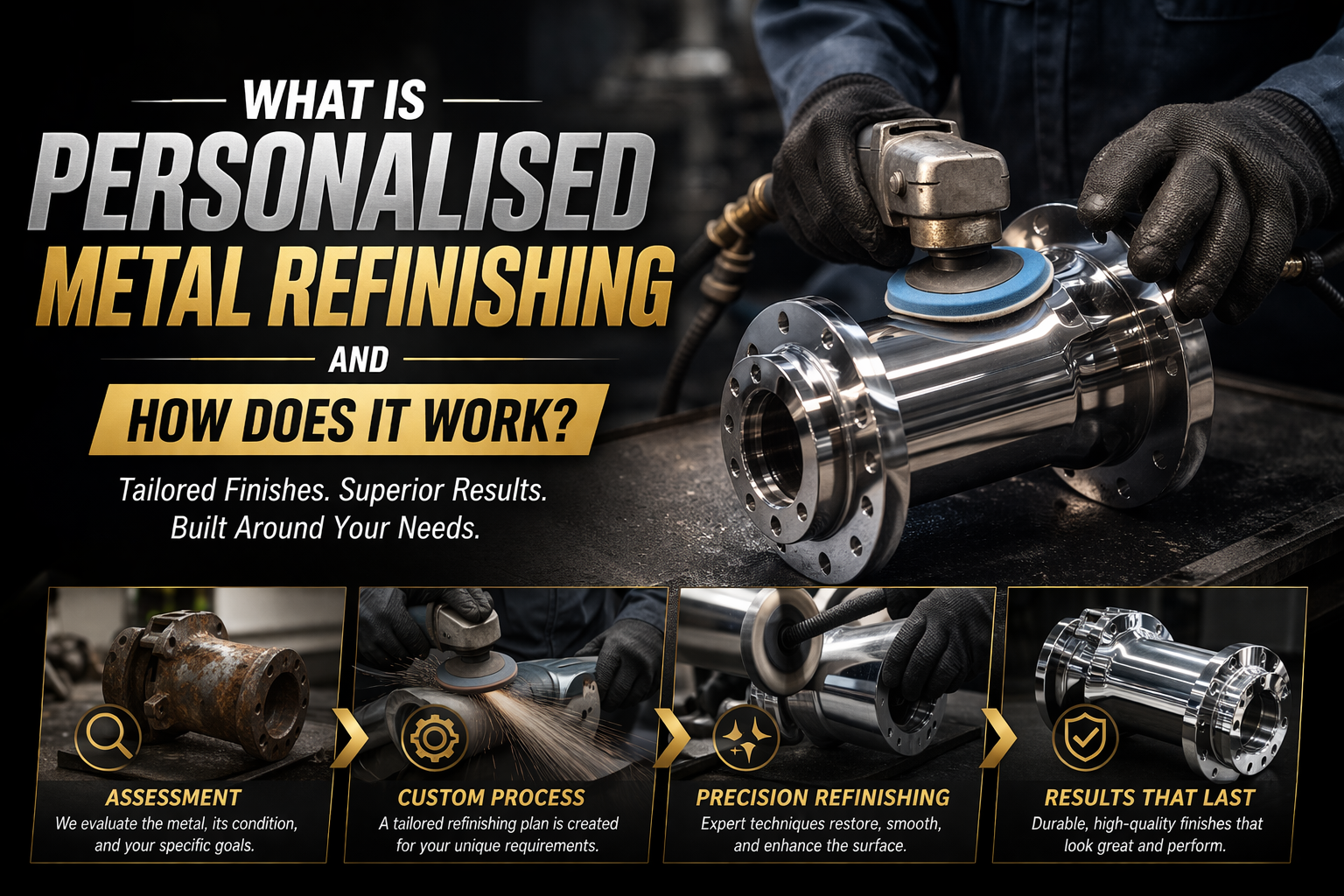 What is personalised metal refinishing and how does it work